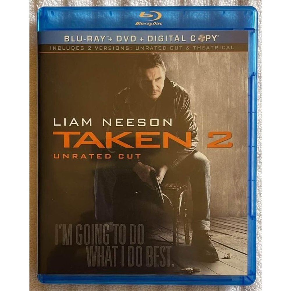 Taken 2 (Blu-ray/DVD, 2013, 2-Disc Set, Unrated/Theatrical) - No Digital